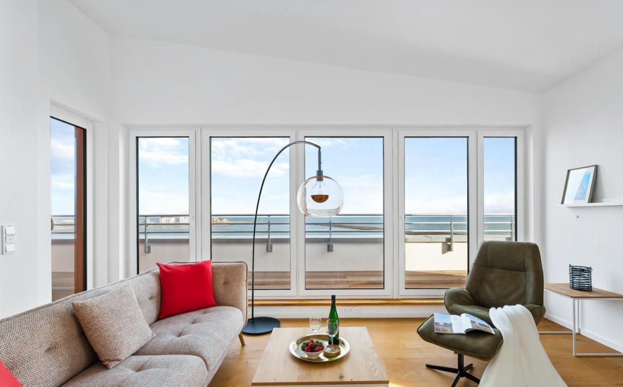 Penthouse Hygge Meerblick Am Strand Olpenitz Exteriör bild