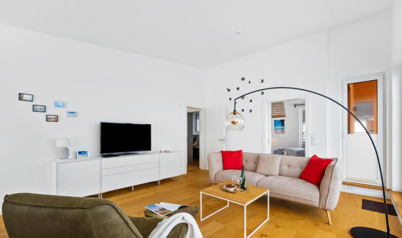 Penthouse Hygge Meerblick Am Strand Olpenitz Exteriör bild